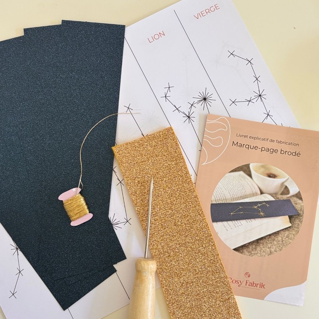 Kit DIY broderie papier